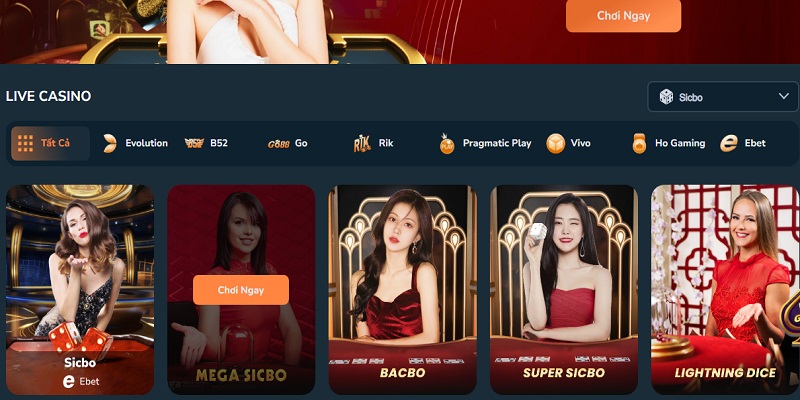 Game Sicbo tại casino TA88